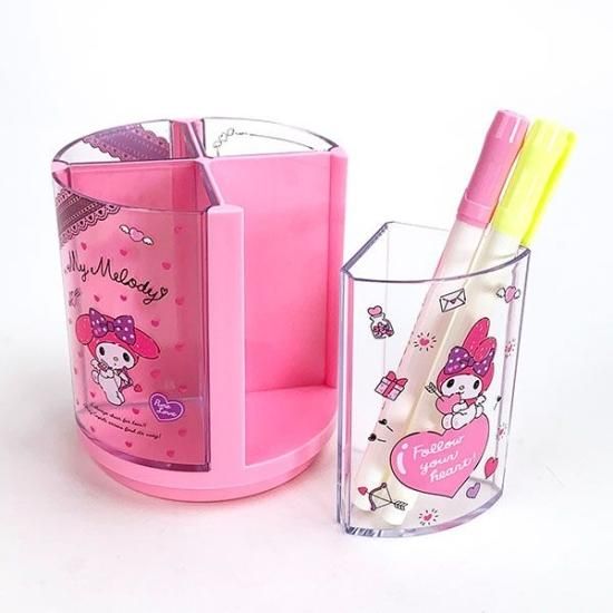 サンリオキャラクターズ 回る ペンスタンド マイメロディ スタンド