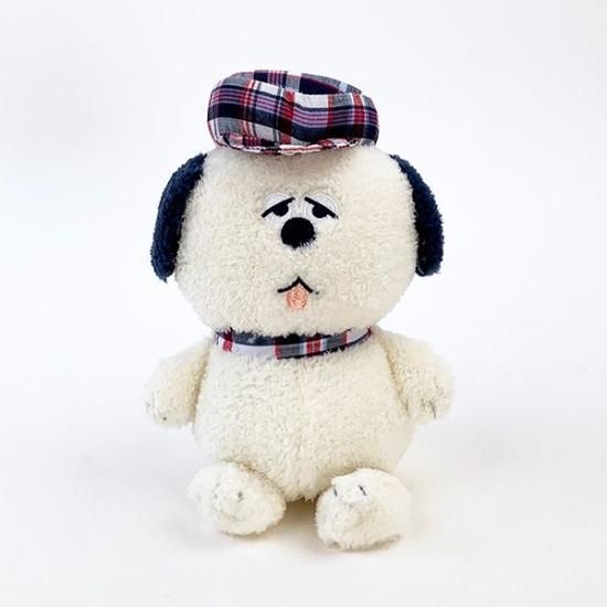スヌーピー ブルーベリーチェック オラフ S ぬいぐるみ インテリア