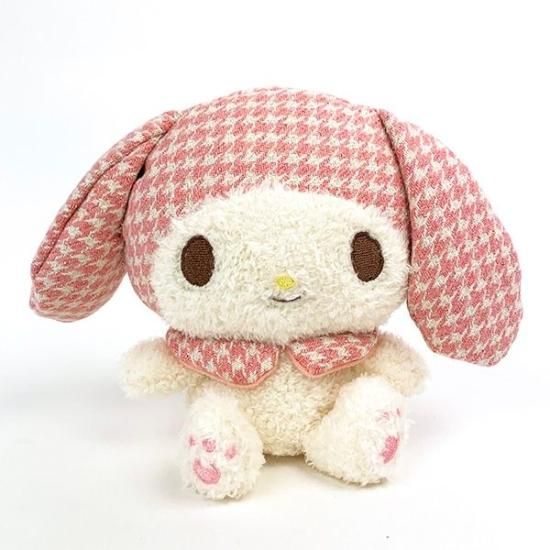 サンリオ マイメロディ スウィートチェック S ぬいぐるみ インテリア