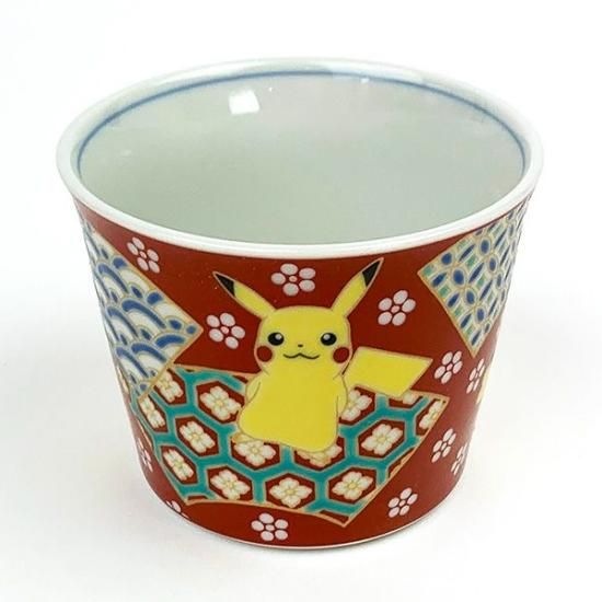 ポケットモンスター ピカチュウ 九谷焼そばちょこ 金襴扇面小紋 食器