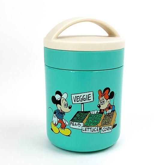 ミッキー グリーンワールド 抗菌保温保冷 デリカポット ミニー ランチ