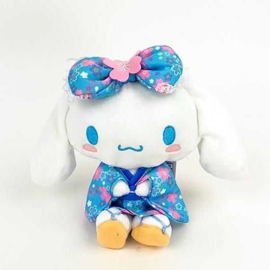 サンリオ ぬいぐるみ S 桜着物 シナモロール マスコット 人形 シナモン