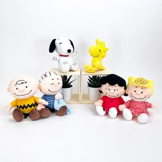 スヌーピー ルーシー フレンズビーンドール ぬいぐるみ インテリア