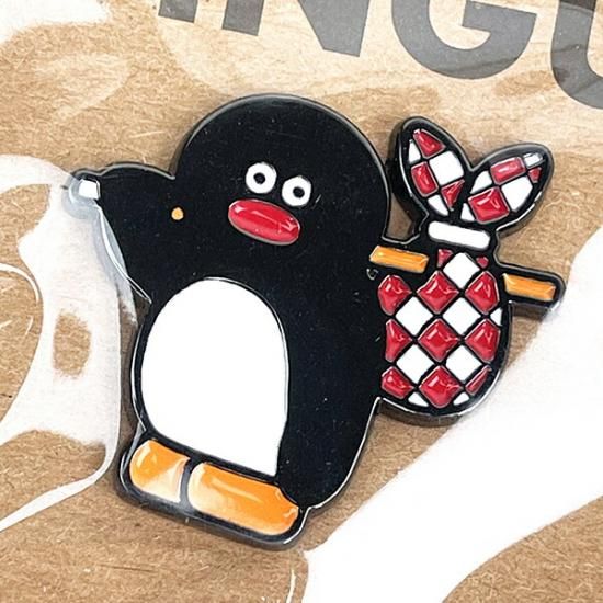 ピングー(PINGU)×松本セイジ ピンバッジ（Travel） 文具