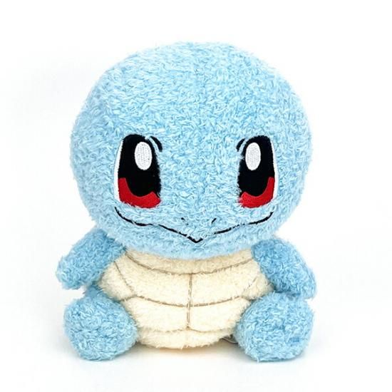 ポケットモンスター もこもこぷち ぬいぐるみ。ゼニガメ、ヒトカゲ