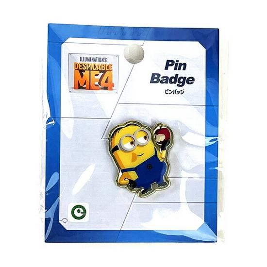 ミニオンズ 怪盗グルー4 デイブ ピンバッジ 文具