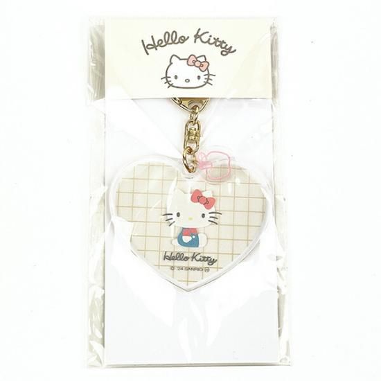 ハート型が可愛い、アクリルキーホルダーが新登場！キティ、クロミ