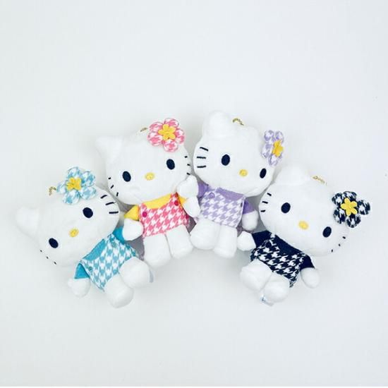 希少 ハローキティ サンリオ 鳥 にほんのとり ぬいぐるみ 6個セット