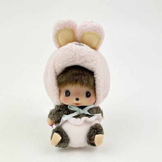 モンチッチ あにまるベビチッチ うさぎ 顔でかキーチェーン(SS) マスコット