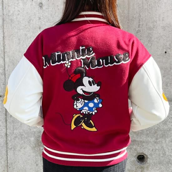ディズニー ミニーマウス ベストミーエバー スタジャン L アパレル
