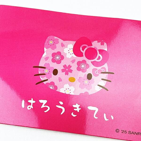 サンリオ 和雑貨シリーズ フェイスパスケース ハローキティ 定期入れ