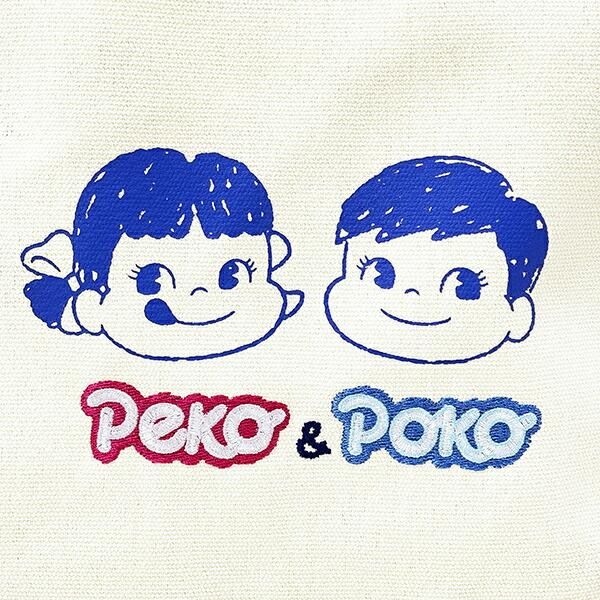ペコちゃん ポコちゃん ミルキー柄トートバッグ 不二家 バッグ ランチ