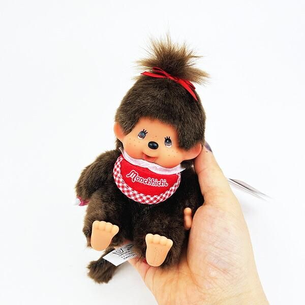 モンチッチ プレミアムスタンダード 女の子 座り ぬいぐるみ(SS) ブラウン