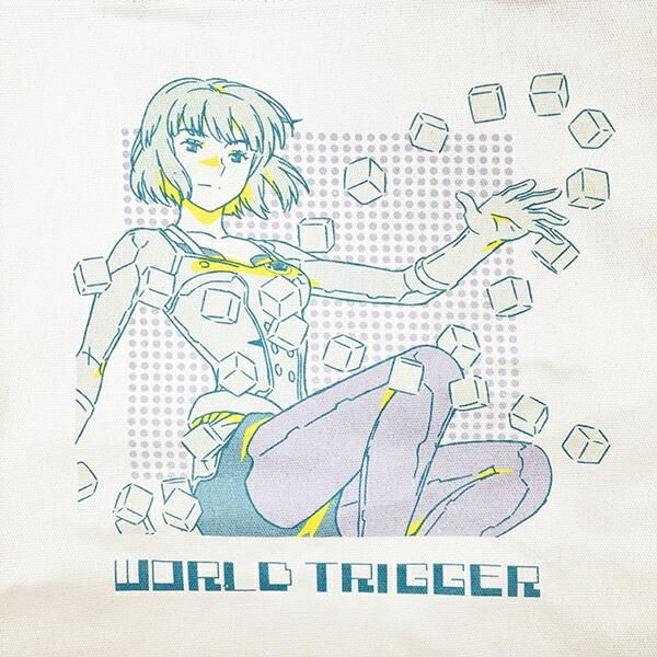 ワールドトリガー 那須玲 トートバッグ (パープル) Mixing Colors