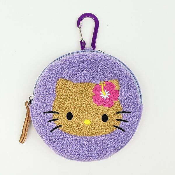 ぽこぽこ立体感がかわいすぎ。ハローキティのサークル さがらポーチ