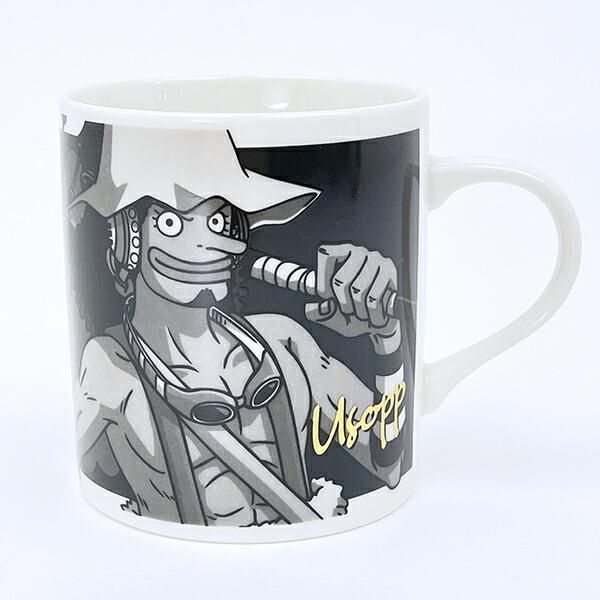 ワンピース ウソップ モノクロームマグカップ コップ 日本製