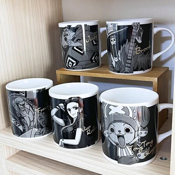 ワンピース ルフィ モノクロームマグカップ コップ 日本製