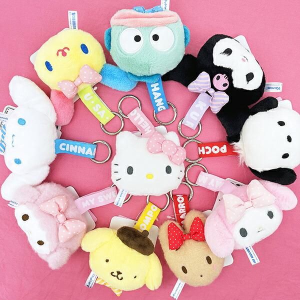 サンリオ ハローキティ フェイスタグマスコット 推し活 Sanrio