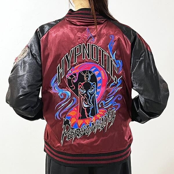 ディズニー ヴィランズ スネークアイズ スカジャン (L) ブルゾン