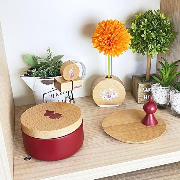 ムーミン リトルミイ グリーンインテリア 一輪挿し MOOMIN