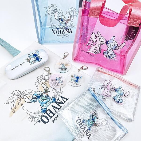 ディズニー スティッチ＆スクランプ 水彩 スライドアクリル