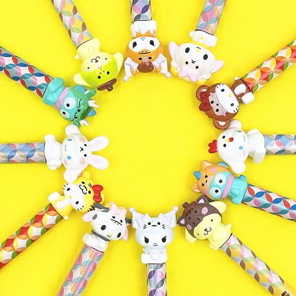 サンリオ ハローキティ 『申』 マスコット付き 箸・箸置き 干支