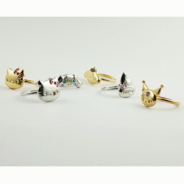 サンリオ ハローキティ フリーサイズ リング ゴールド アクセサリー Sanrio