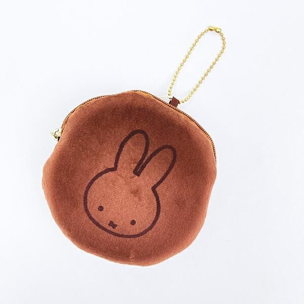 ミッフィー miffy ポーチ付きエコバッグ チョコレート