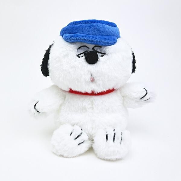 スヌーピー SNOOPY ぬいぐるみ S オラフ チェック インテリア 人形