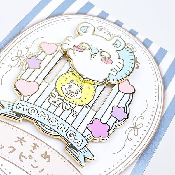 ちいかわ モモンガ 大きめギミックピンバッジ