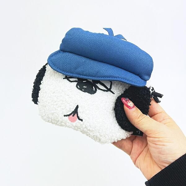スヌーピー オラフ ダイカットフェイスポーチ SNOOPY
