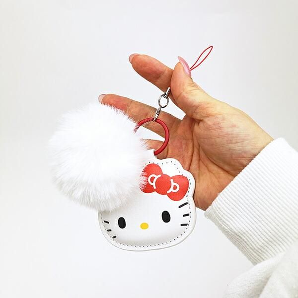 サンリオ ハローキティ PUレザーストラップ キーホルダー スマホ Sanrio