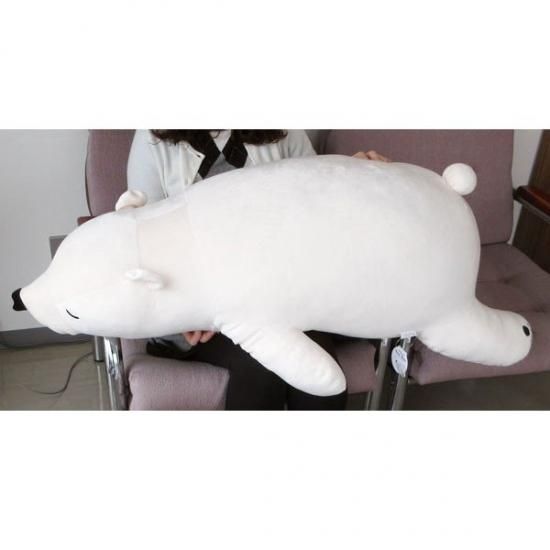 ねむねむ アニマルズ ラッキー 抱き枕 BIG しろくま ぬいぐるみ