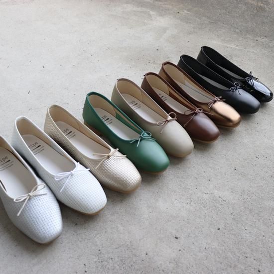 深リボンバレエ | 履き心地にこだわった日本製の靴 