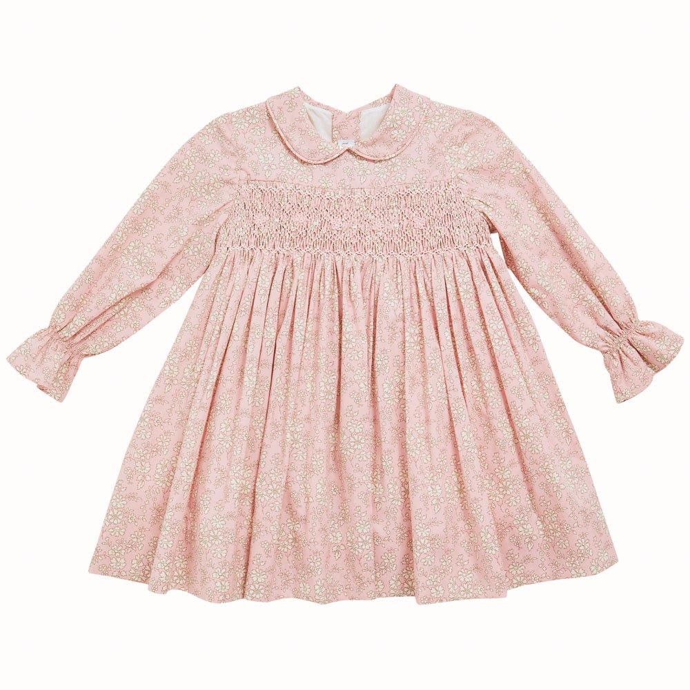 Amaia Kids - Jujube dress - Liberty Pink アマイアキッズ - リバティ