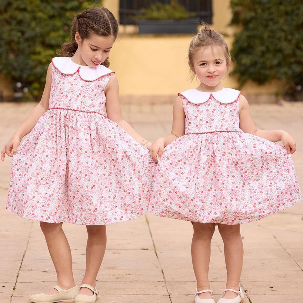 Amaia Kids - Moohren dress - Liberty Pink/Purple アマイアキッズ