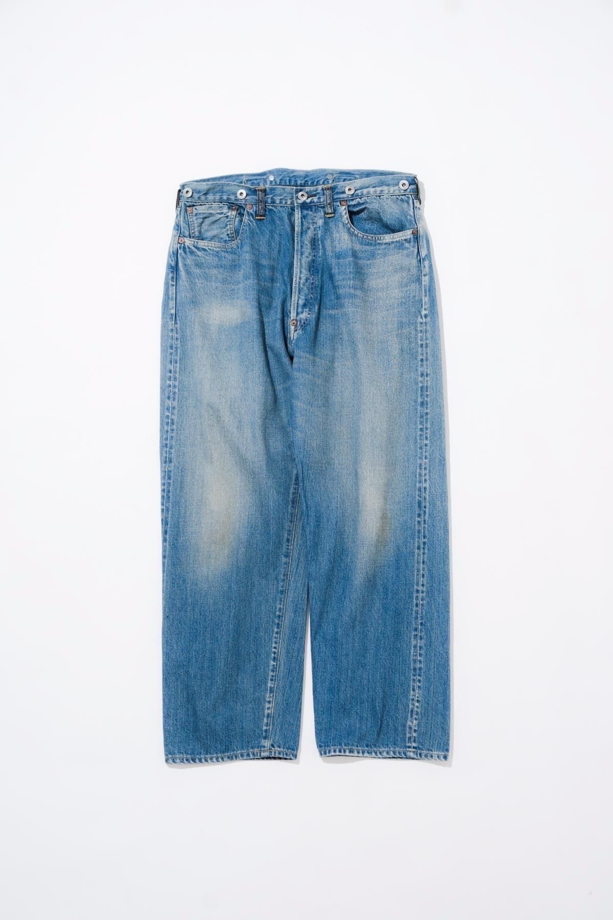 A.PRESSE / No.22 Washed Wide Denim Pants（26SAP-04-29） - IMA:ZINE