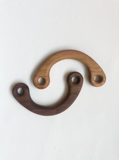 wood handle basket - HItsuki