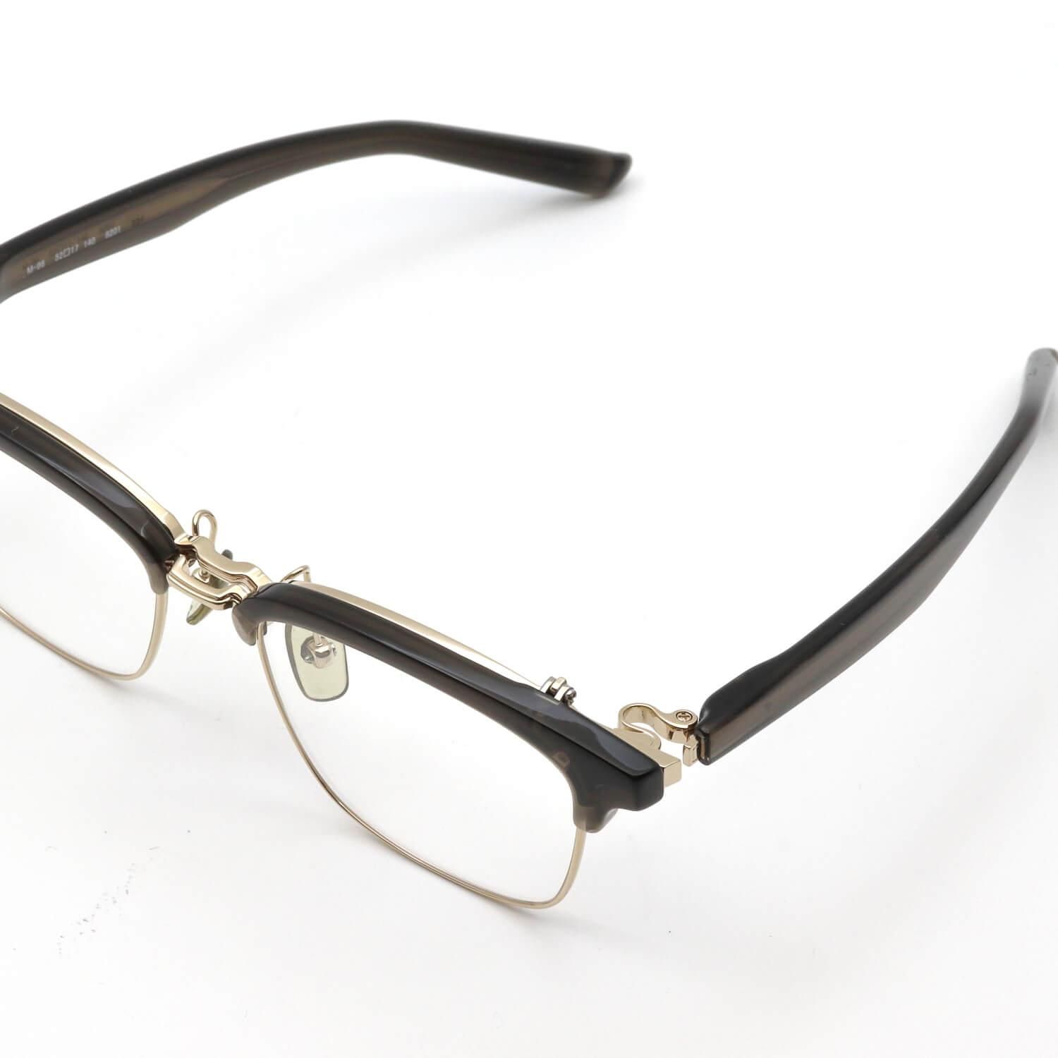 正規取扱店】999.9(フォーナインズ) M-96 跳ね上げ式メガネ┃Visio