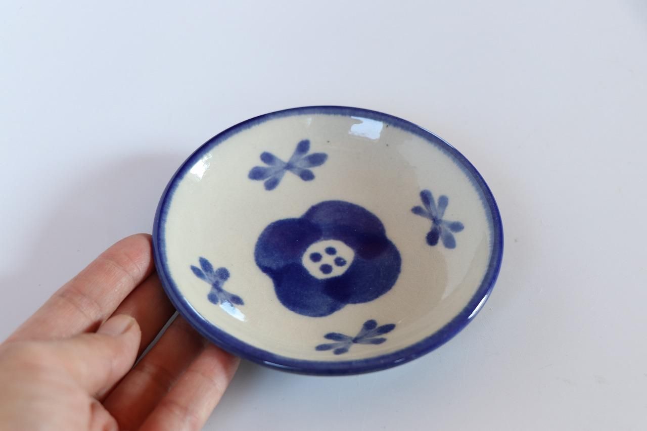 3.5寸皿・フラワー | 華やかな食器 - 育陶園 やちむんの窯元｜沖縄の