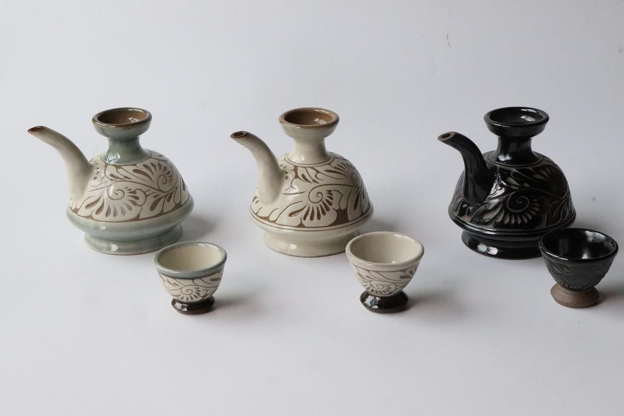 カラカラ・おちょこ | 酒器 - 育陶園 やちむんの窯元｜沖縄の陶器 和