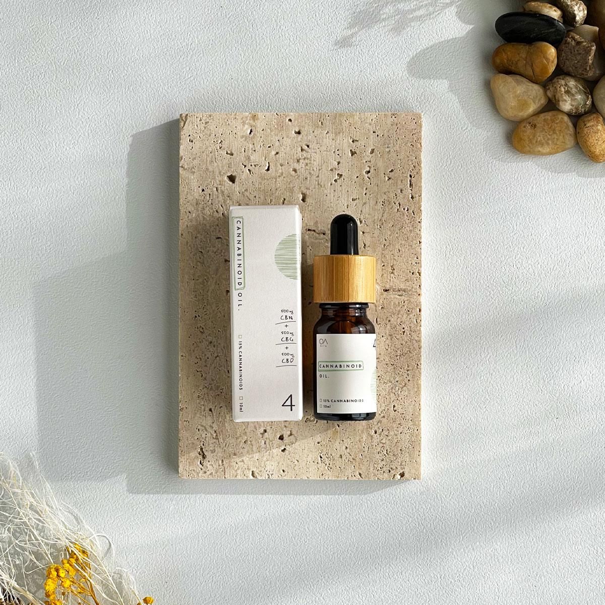 カンナビノイドオイル＜15% Cannabinoids (CBN+CBG+CBD)＞ ／日入ル