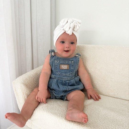 twin collective / BOWIE BUBBLE ROMPER / ZIGGY BLUE