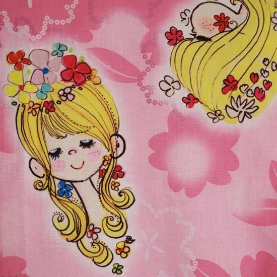 浴衣 超レア柄！ 夢見る亜土ちゃん -Akarie