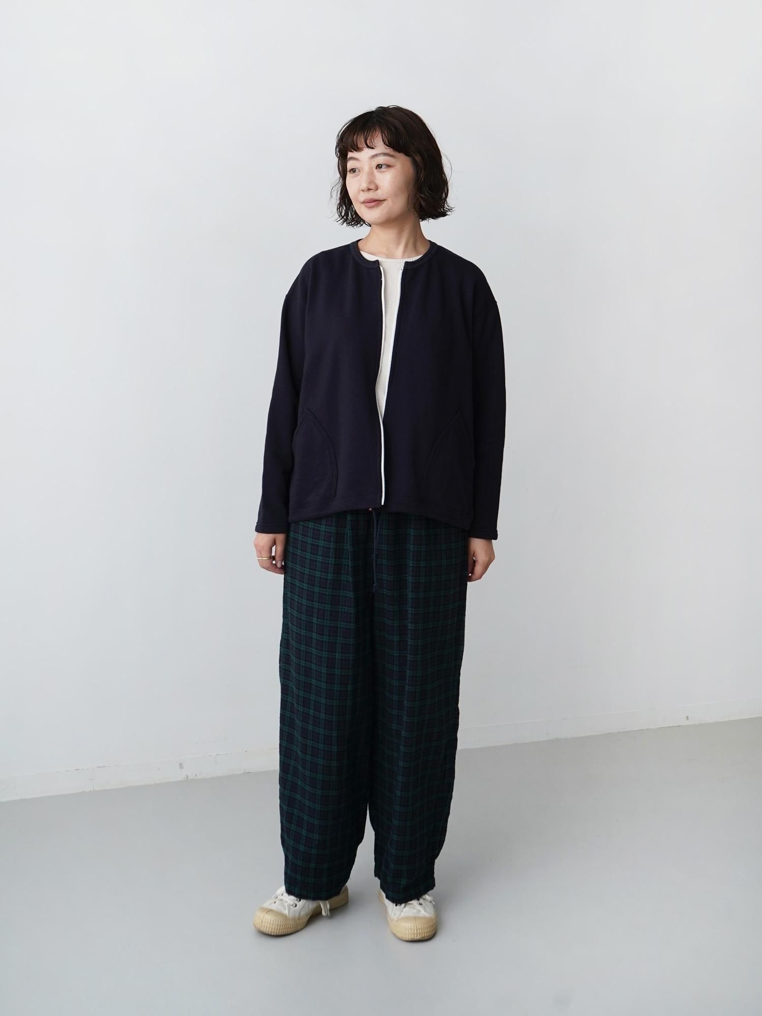 MALK online store 】CLIP.TAB / 30/10裏毛ZIPカーディガン 綿 100