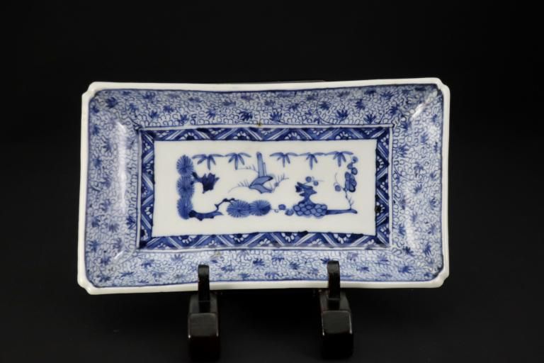 長皿・変形皿/ Rectangular plate - OKURA ORIENTAL ART / 大蔵