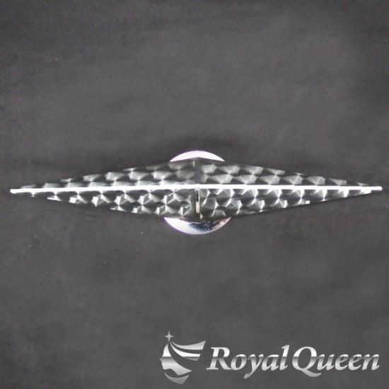 送料無料】新型 一文字型 ホイール スピンナー ウロコ柄 22.5インチ