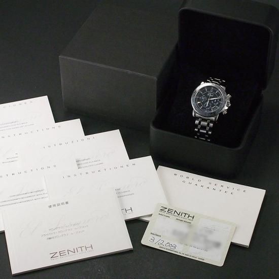 ゼニス エルプリメロ レインボー クロノグラフ 02.0461.400/71 仕上