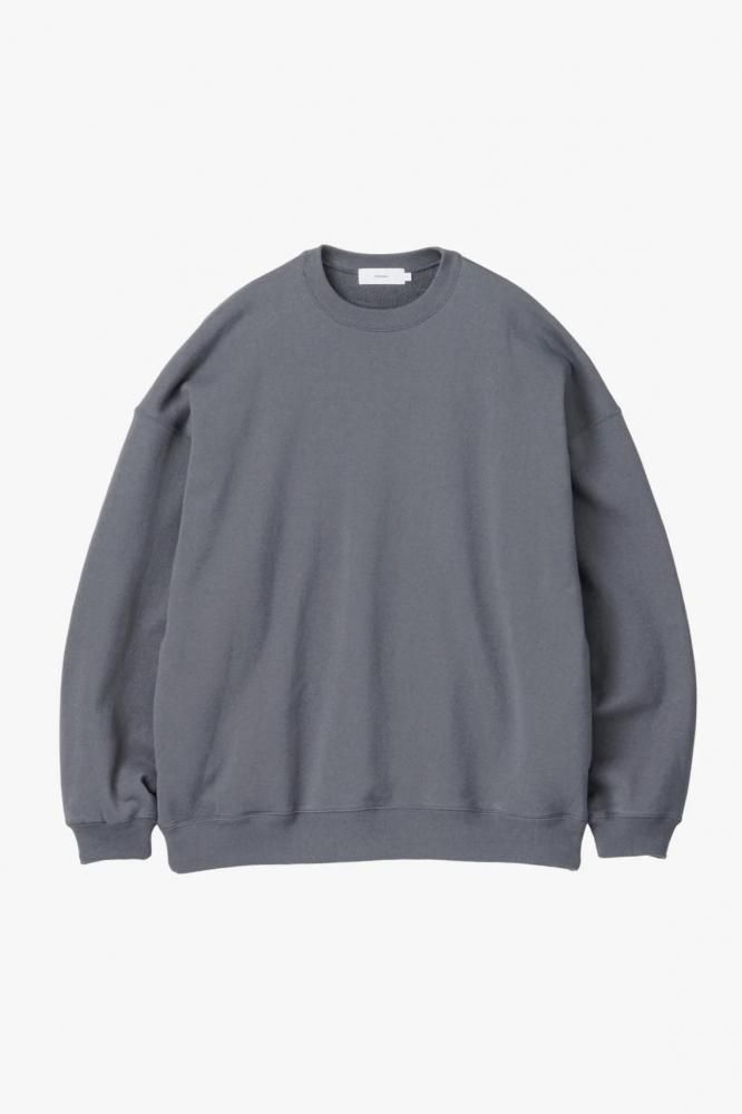 AZUMA Terry Crew Neck Sweat(GRAY) - H-L