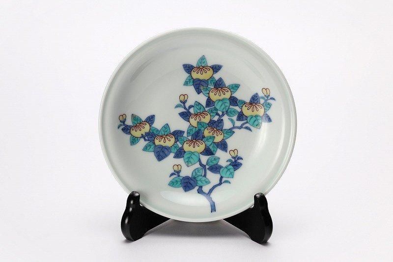 今右衛門窯 橘絵飾皿